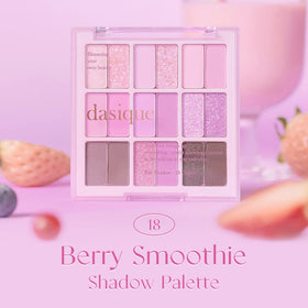 dasique open palette with 18 pans showing range and easy selection