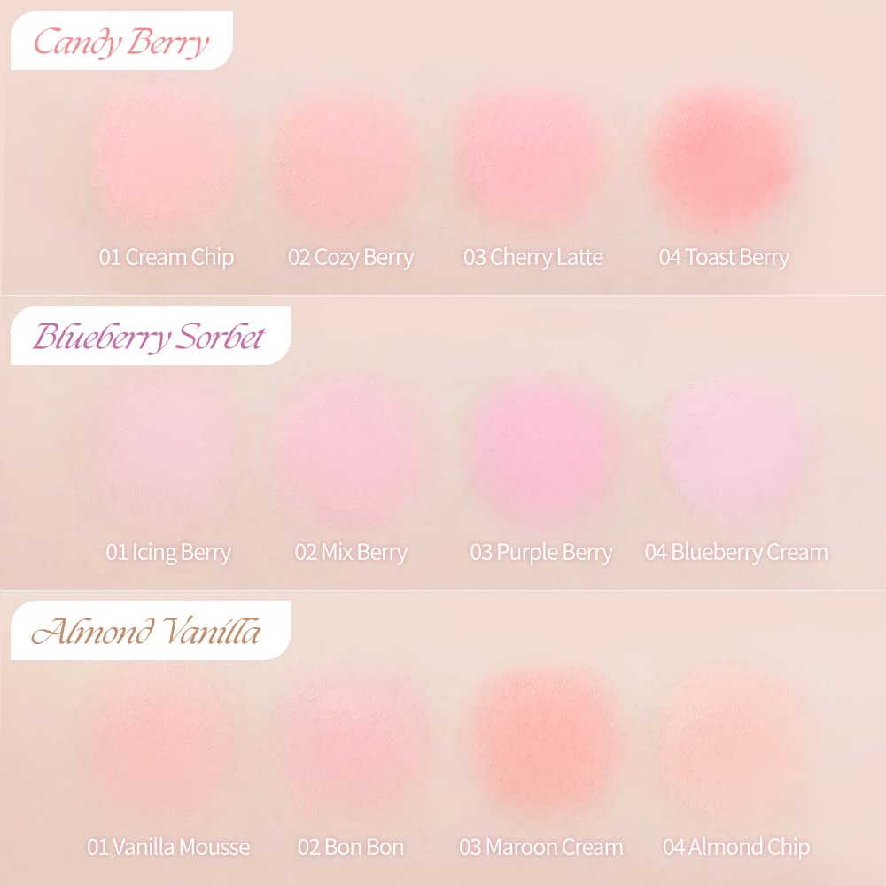 dasique swatches of four shades on arm showing mix-and-match color options