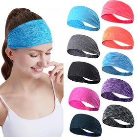 DASUTA front packaging showing ten colorful headbands and gift box benefit organization