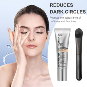 Datohon before and after under-eye lift showing reduced puffiness benefit
