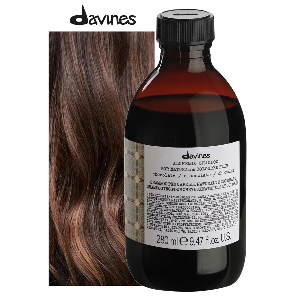 Davines pump and cap detail emphasizing easy dispensing and control