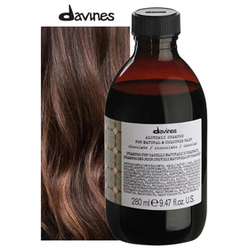 Davines pump and cap detail emphasizing easy dispensing and control