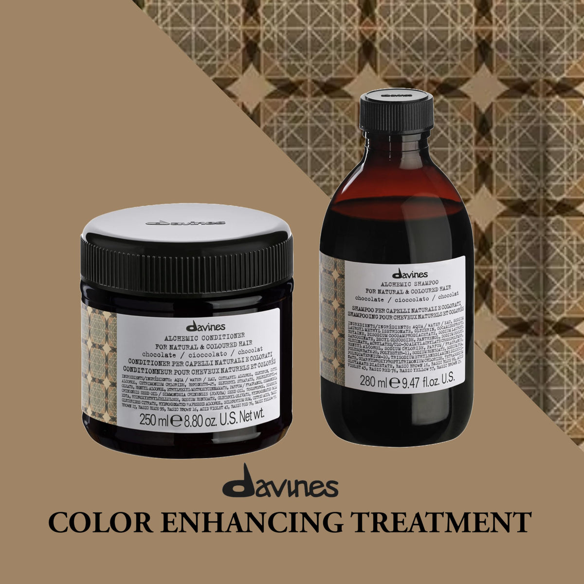 Davines shampoo lather close-up showing rich foam and texture for shine