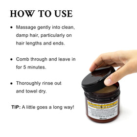 Davines conditioner applied in shower for easy rinseable hydration