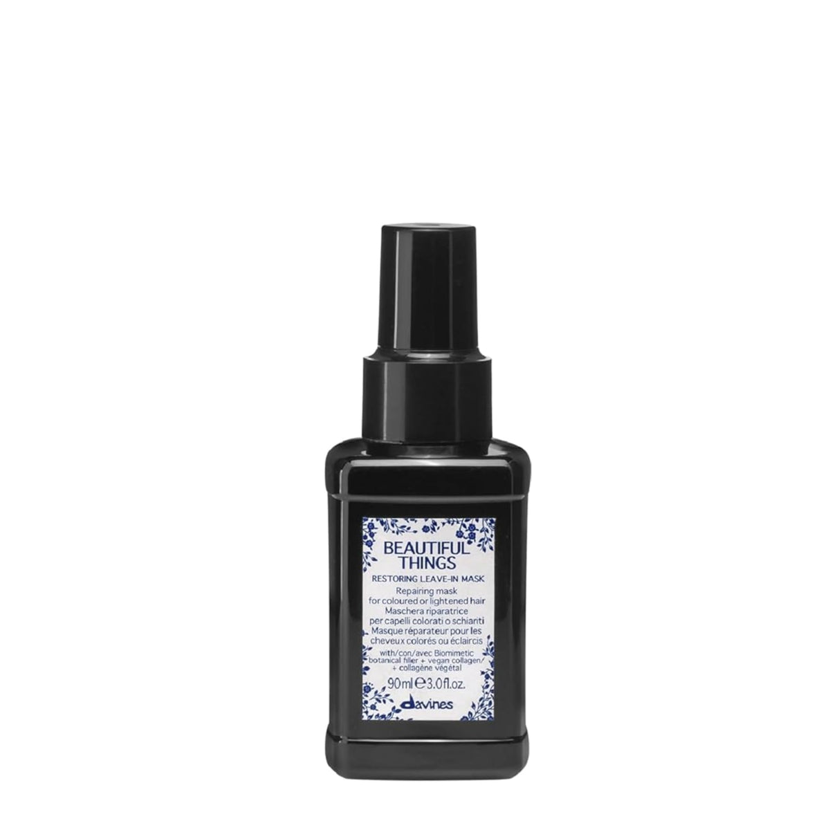Davines front packaging showing product name and benefits