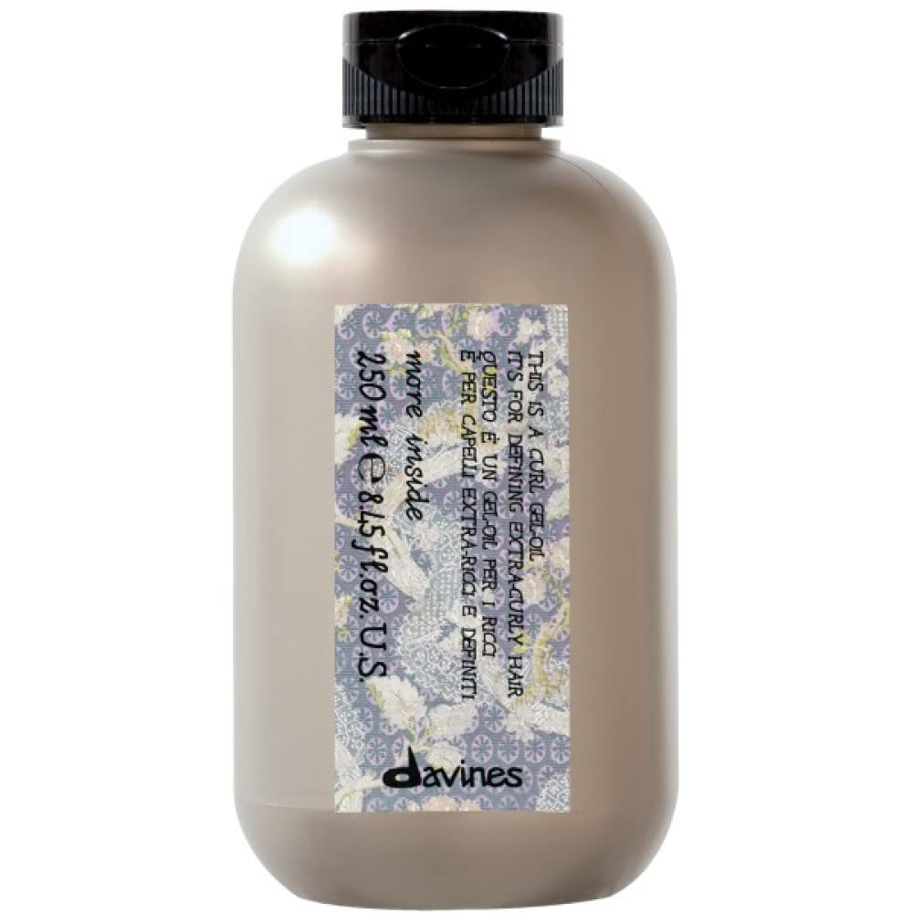 Davines product front packaging showing label and bottle, clear product identity and benefit