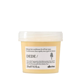 Davines DEDE conditioner front bottle showing clean design and lightweight benefit