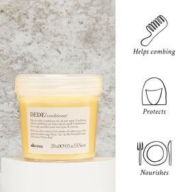 Davines DEDE ingredient shot red celery extract highlighting natural moisture
