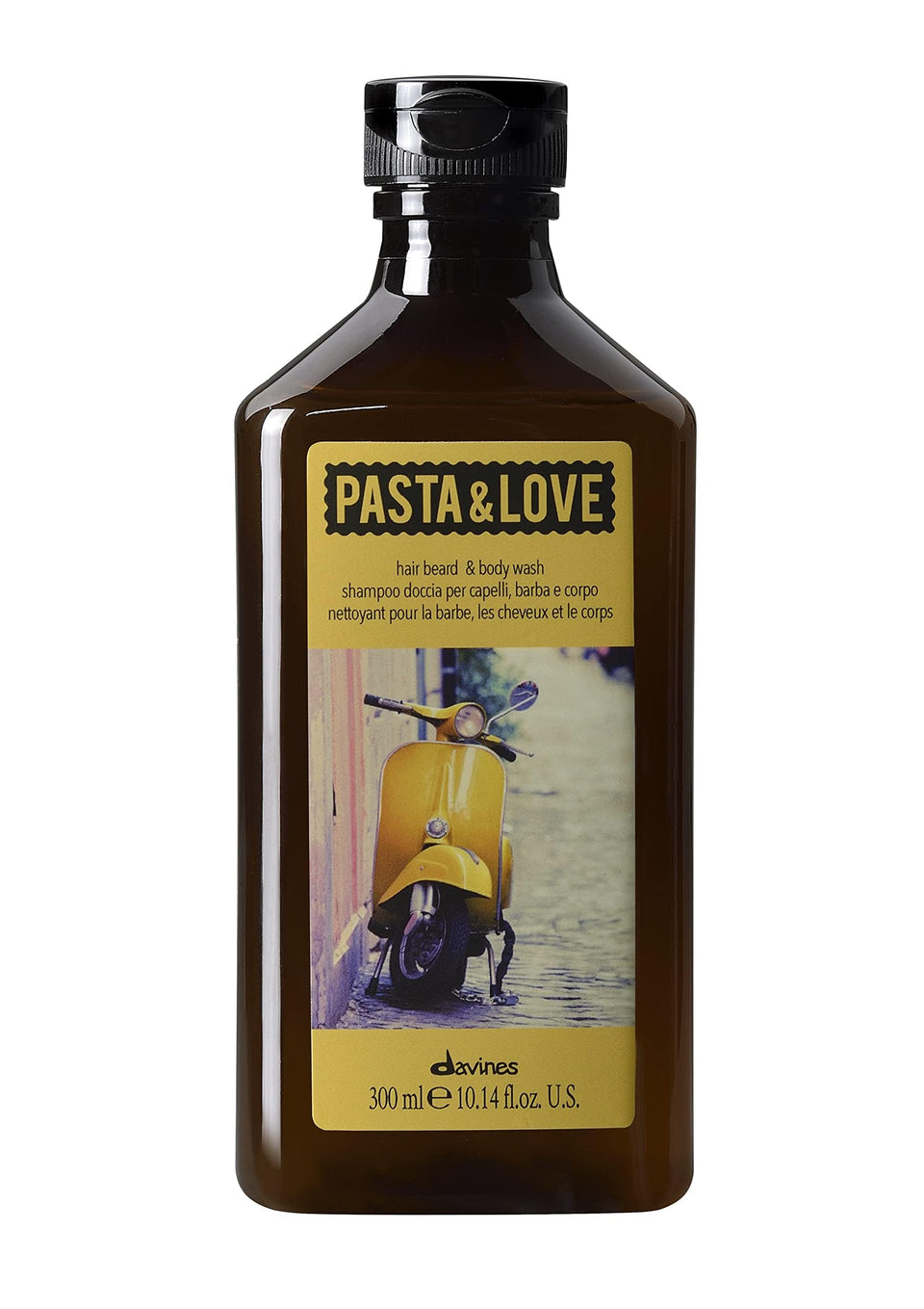 Davines front packaging showing bottle and label for easy identification