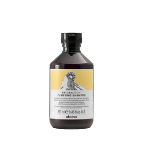 Davines front packaging showing product and benefits
