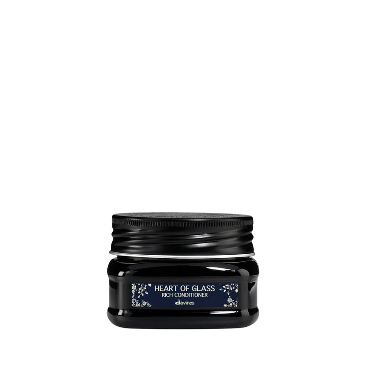 Davines Heart of Glass front packaging showing product and benefit of brightening