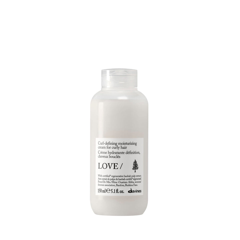 Davines bottle front view showing product and branding for clear identification and trust