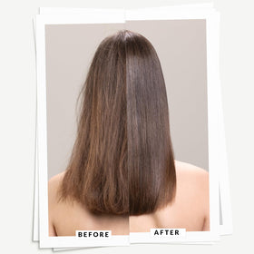 Davines LOVE conditioner pour texture closeup showing creamy consistency for easy spreadability benefit