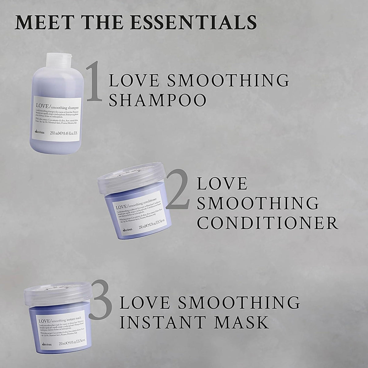 Davines serum on towel‑dried hair demonstrating reduced frizz and easier detangling