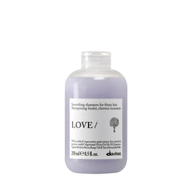 Davines LOVE SMOOTHING front bottle showing clean design and benefit