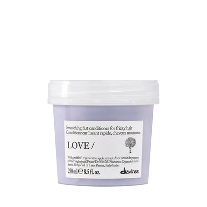 Davines bottle front packaging showing product and benefits