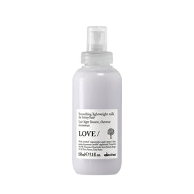 Davines front bottle showing label and compact travel-friendly size and benefit