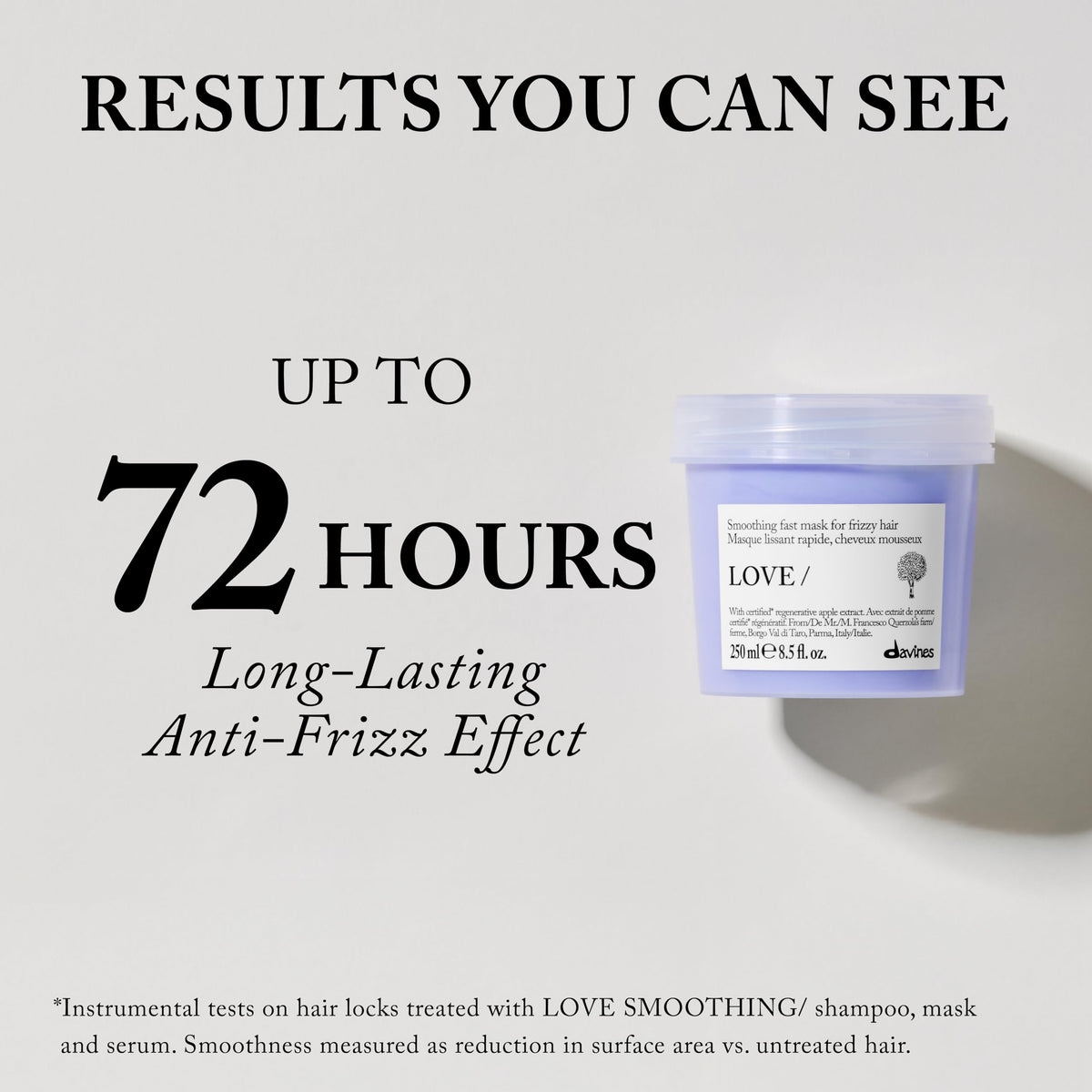 Davines mask creamy texture close-up showing rich consistency for deep hydration