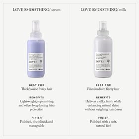 Davines serum texture on palm showing lightweight, non-greasy consistency