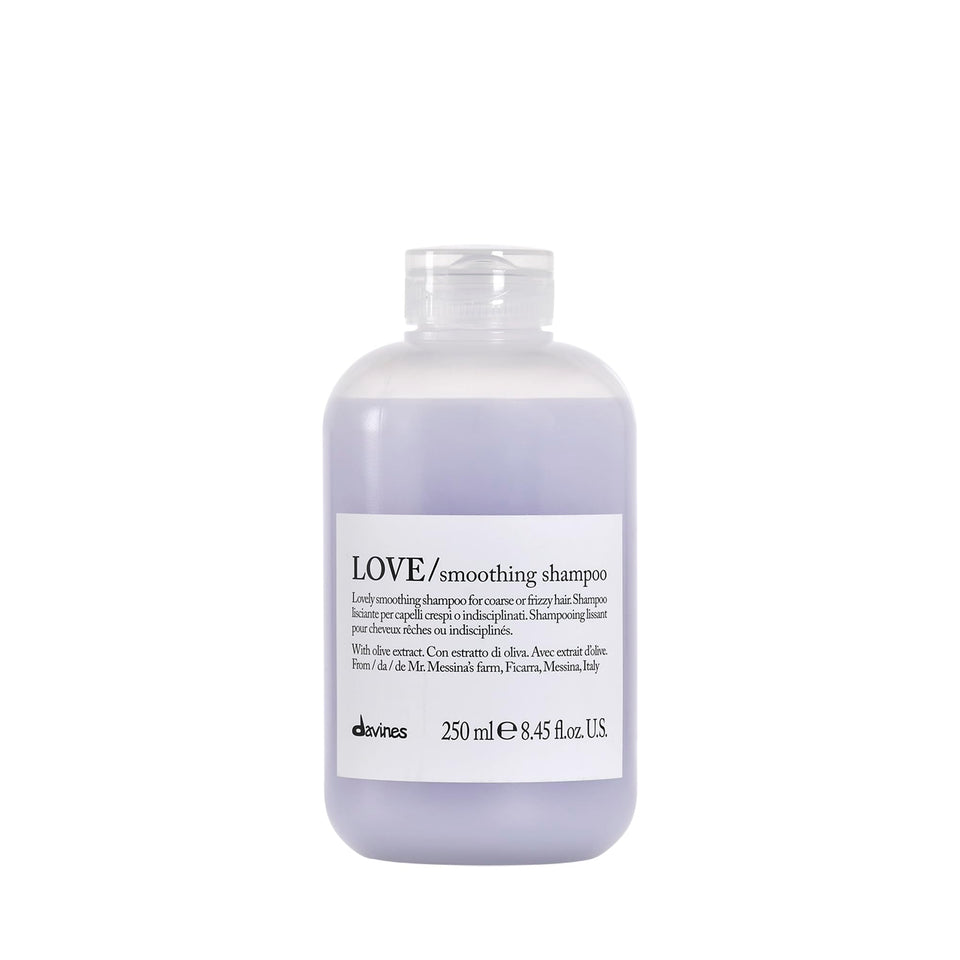 Davines bottle front packaging showing product and brand benefits