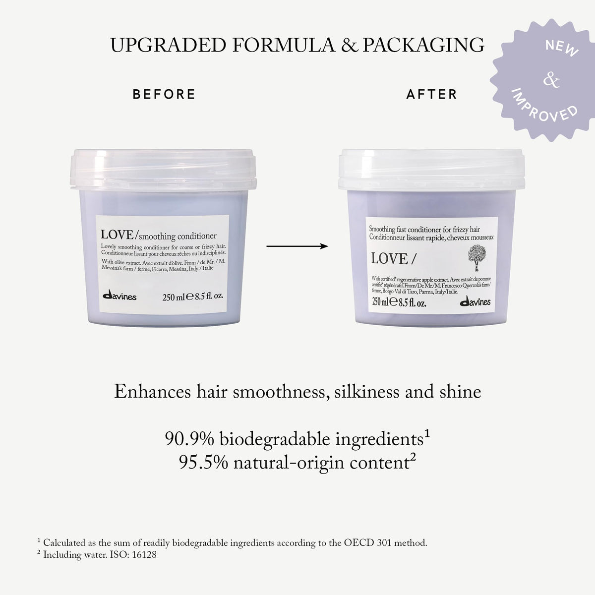 Davines creamy conditioner texture demonstrating smooth spread