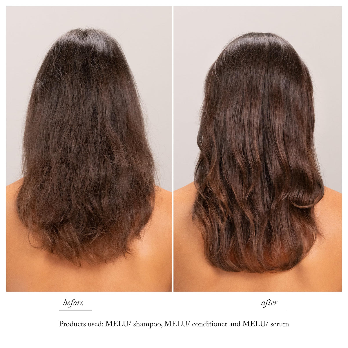 Davines MELU/ conditioner creamy texture close-up demonstrating smoothness