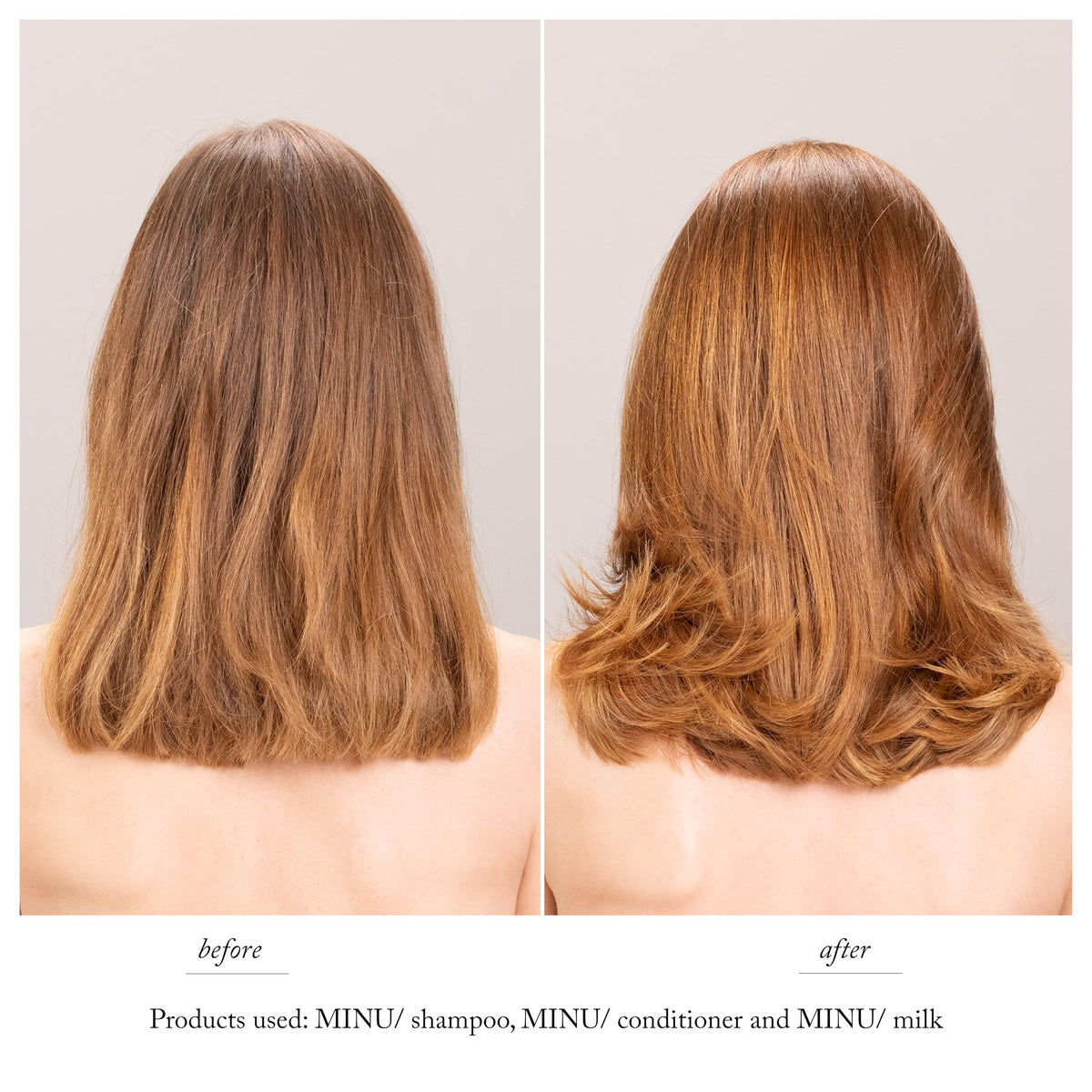 Davines MINU spray nozzle detail for even, lightweight application