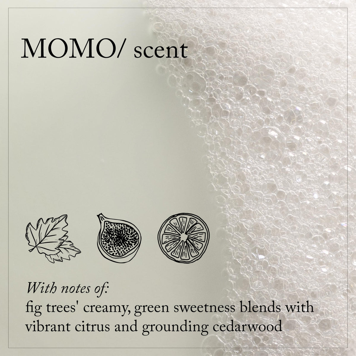 Davines MOMO held in hand to show 5.1 fl oz size and travel-friendly convenience