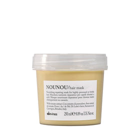Davines front packaging showing nourishing mask restoring moisture