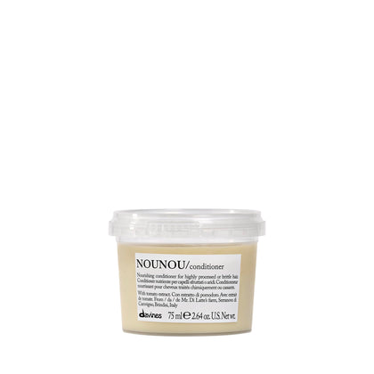 Davines front packaging showing travel size and benefits