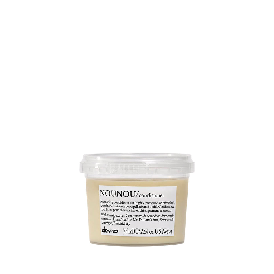 Davines front packaging showing travel size and benefits
