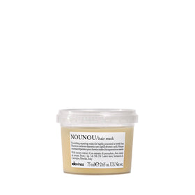 Davines NOUNOU front packaging showing compact travel jar and brand