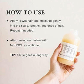 Davines creamy shampoo texture close-up demonstrating rich moisturizing