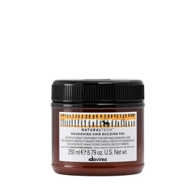 Davines front packaging showing product benefits and paraben-free formula