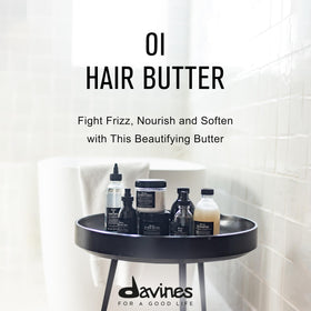 davines open jar revealing buttery texture for targeted hydration