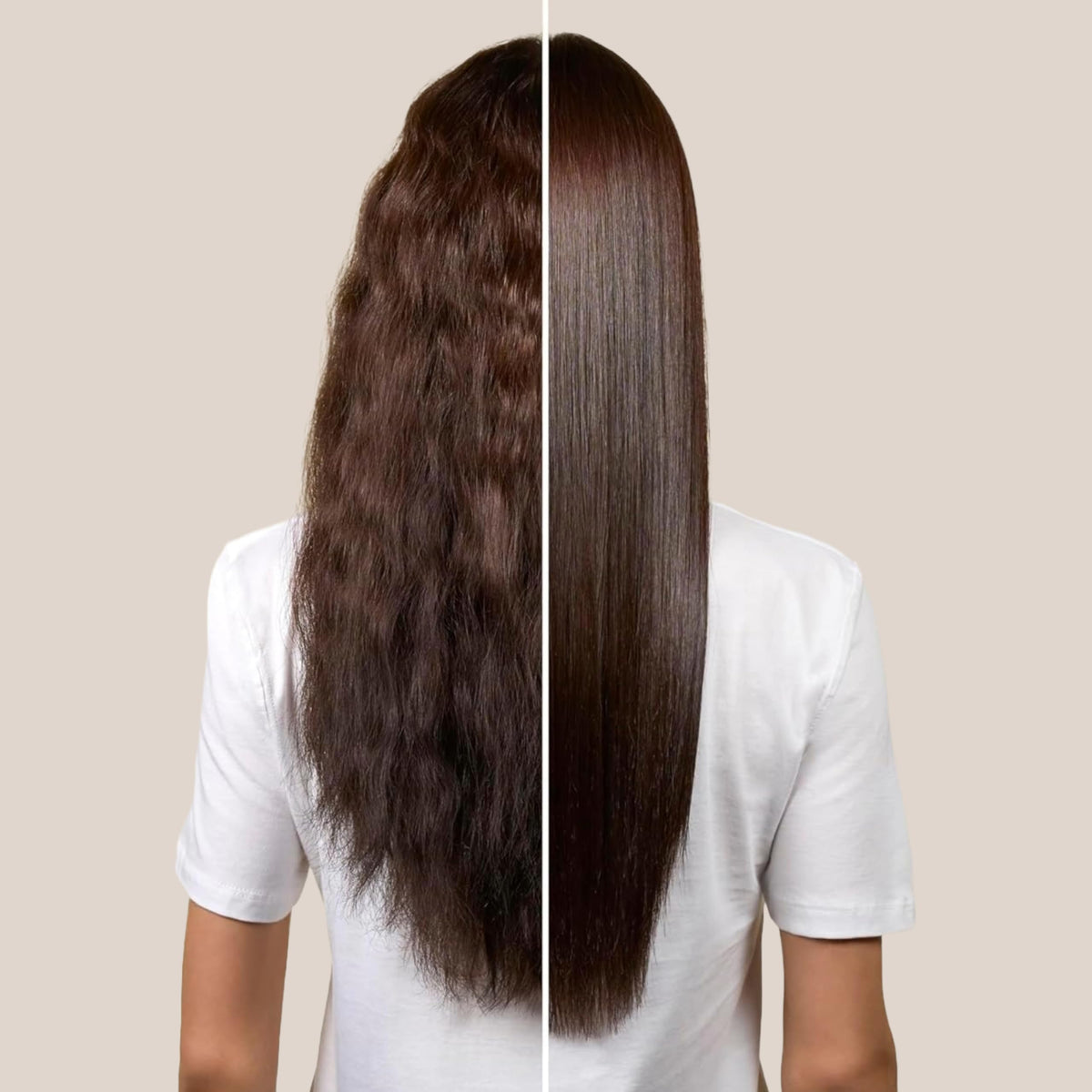 Davines OI Liquid Luster pouring texture showing water-like formula for easy spread