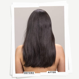 Davines OI shampoo pump detail highlighting gentle cleanse and easy dispensing