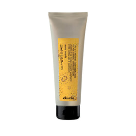 Davines bottle front packaging showing product and brand benefits