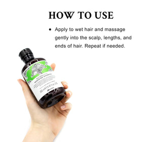 Davines renewing shampoo rich lather closeup demonstrating effective cleanse
