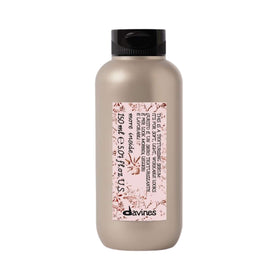 Davines front packaging showing clean bottle and label with easy dispensing benefit