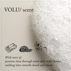 Davines VOLU/ clementine peel close-up highlighting natural extract benefit