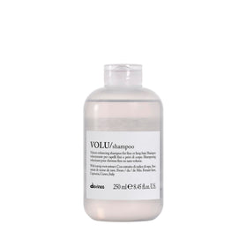 Davines VOLU front bottle showing clean design and size benefit
