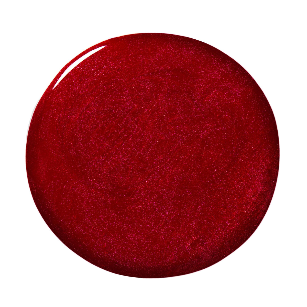 Dazzle Dry Apple Of My Eye lacquer bottle displaying ruby red shimmer