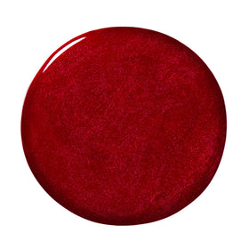 Dazzle Dry Apple Of My Eye lacquer bottle displaying ruby red shimmer