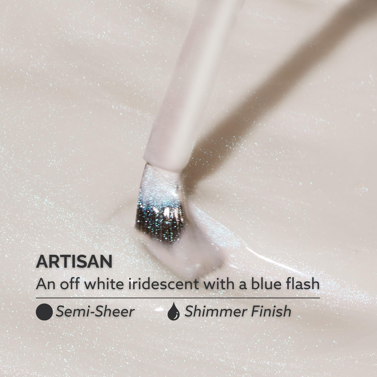 Dazzle Dry nail wheel swatches showing artisan shimmer and buildable finish