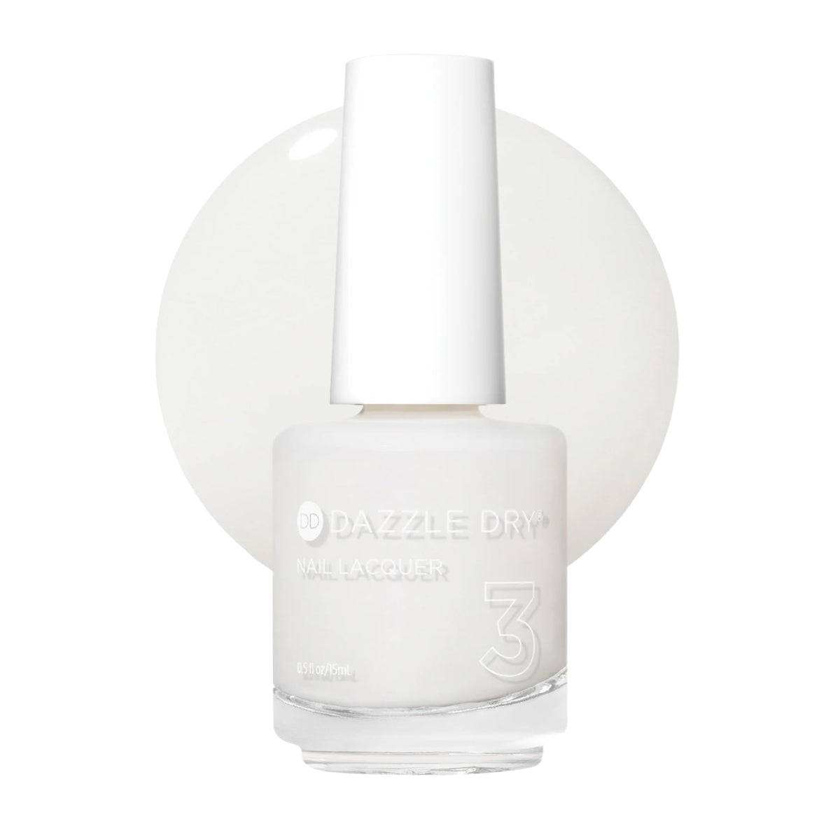 Dazzle Dry front packaging showing sheer marshmallow nude, elegant finish