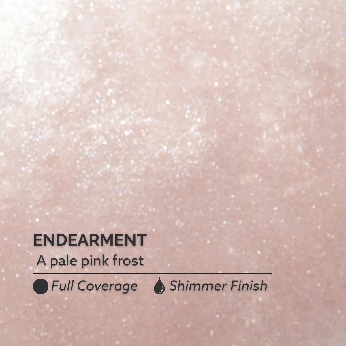 Dazzle Dry brush applying Endearment lacquer delivering smooth, even coverage
