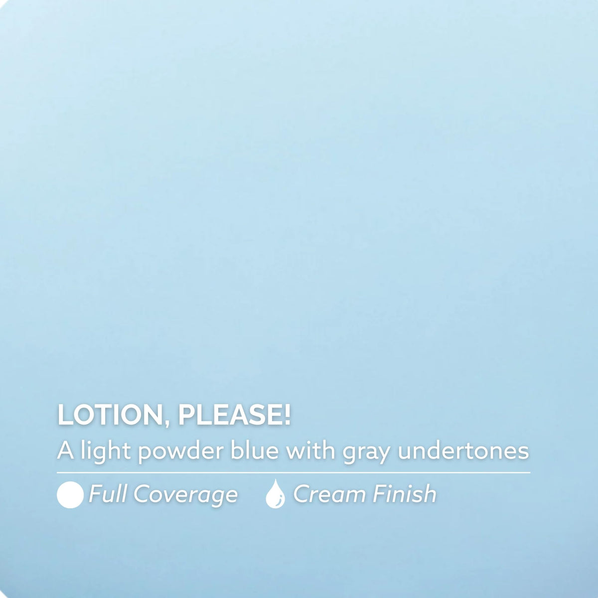 Dazzle Dry brush stroke close-up showing smooth cream texture and even coverage benefit