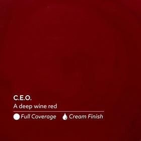 Dazzle Dry C.E.O. bottle cap and label close-up highlighting brand clarity
