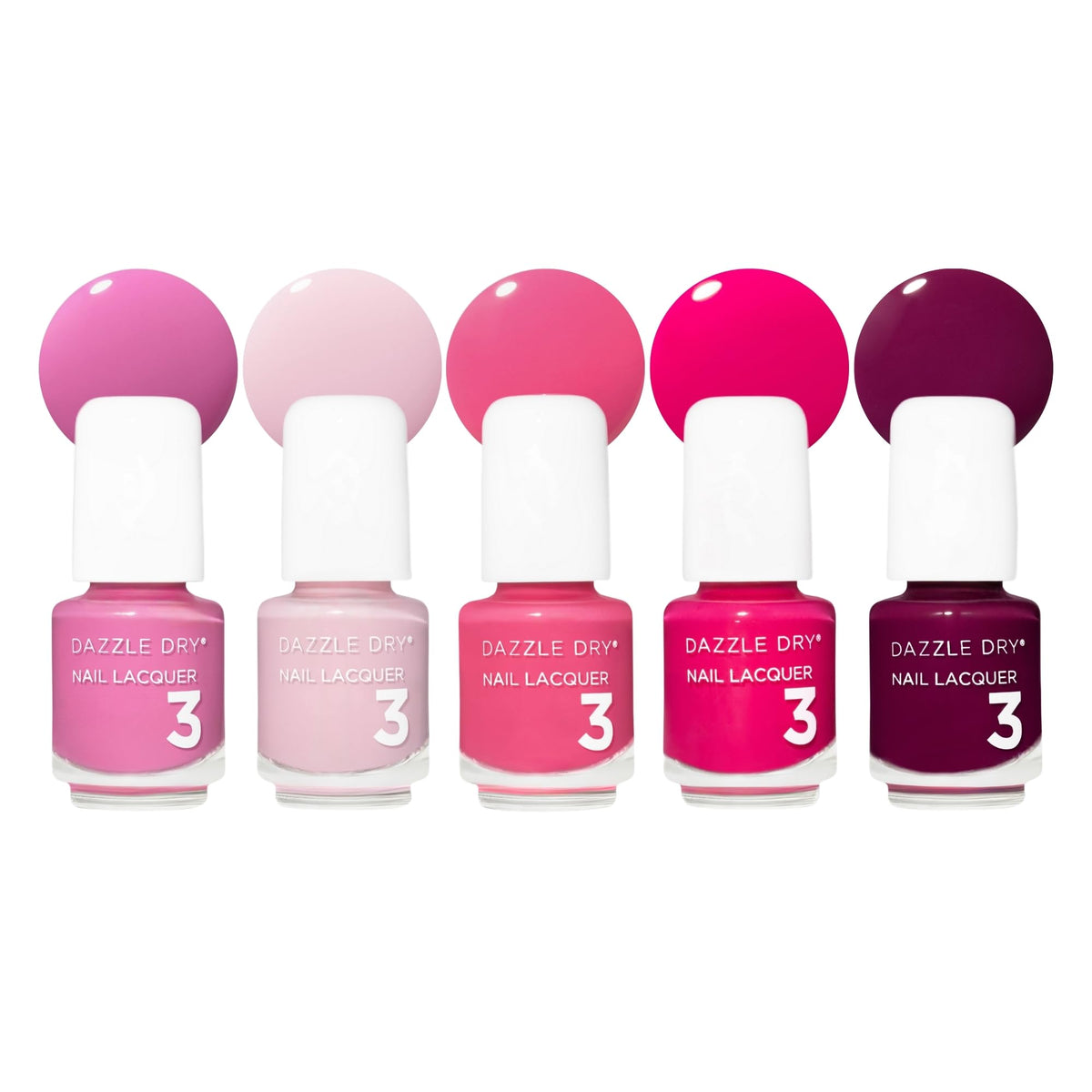 Dazzle Dry front packaging showing Mini Flight colors and fast‑dry benefit